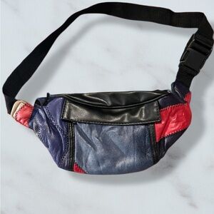 Vintage 90’s Fanny Pack Multicolor Bag Waist VGC